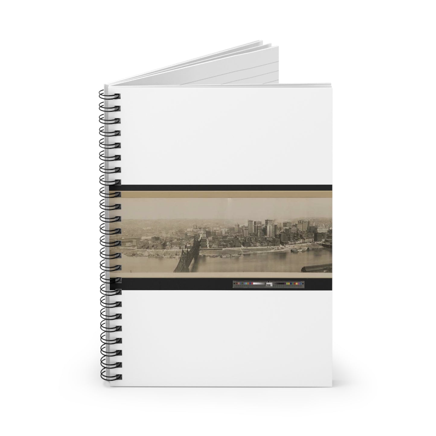 View of Pittsburgh from Mt. Washington Spiral Bound Ruled Notebook with Printed Cover