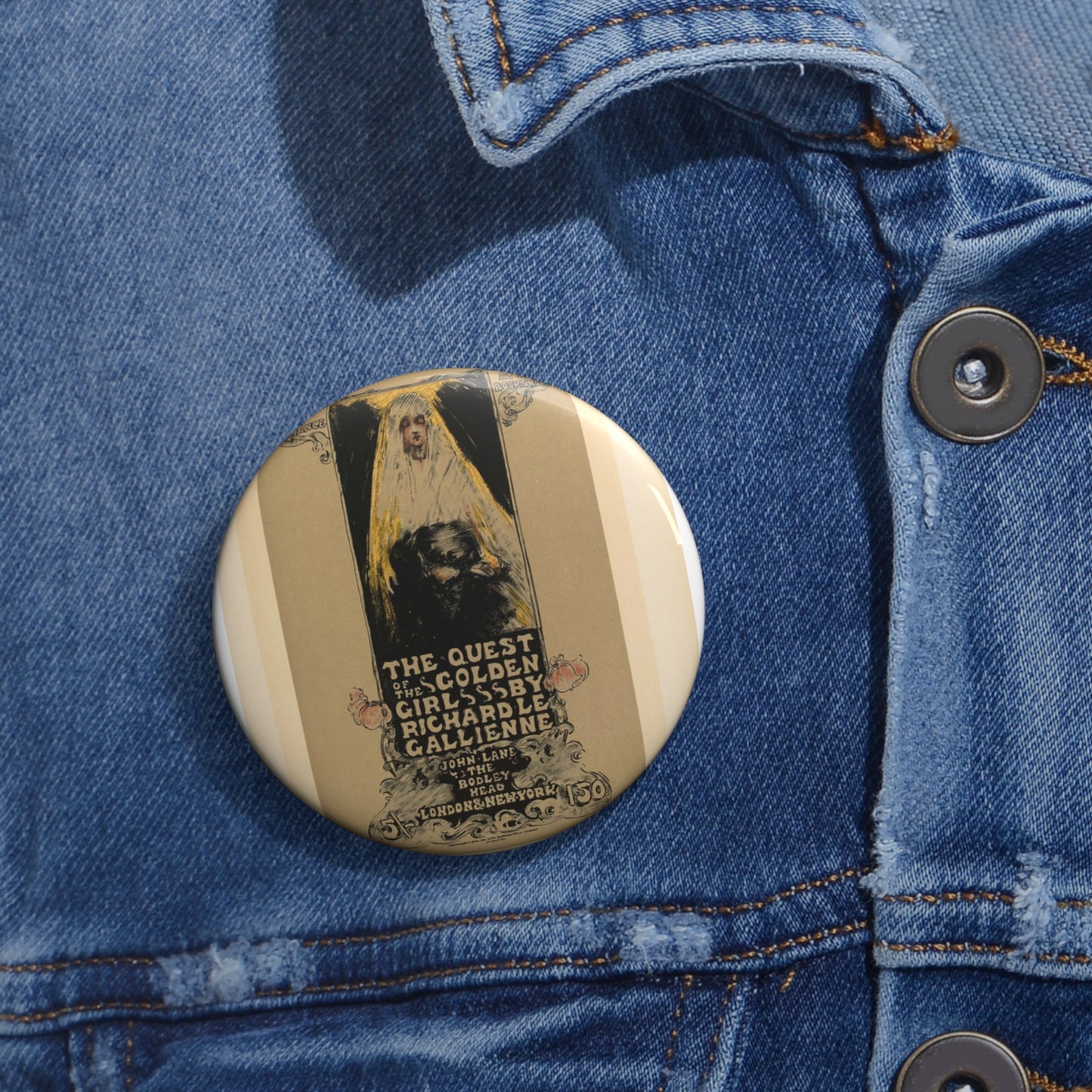 Maîtres de l'affiche V 3 - Pl 128 - Ethel Reed Pin Buttons with Crisp Design
