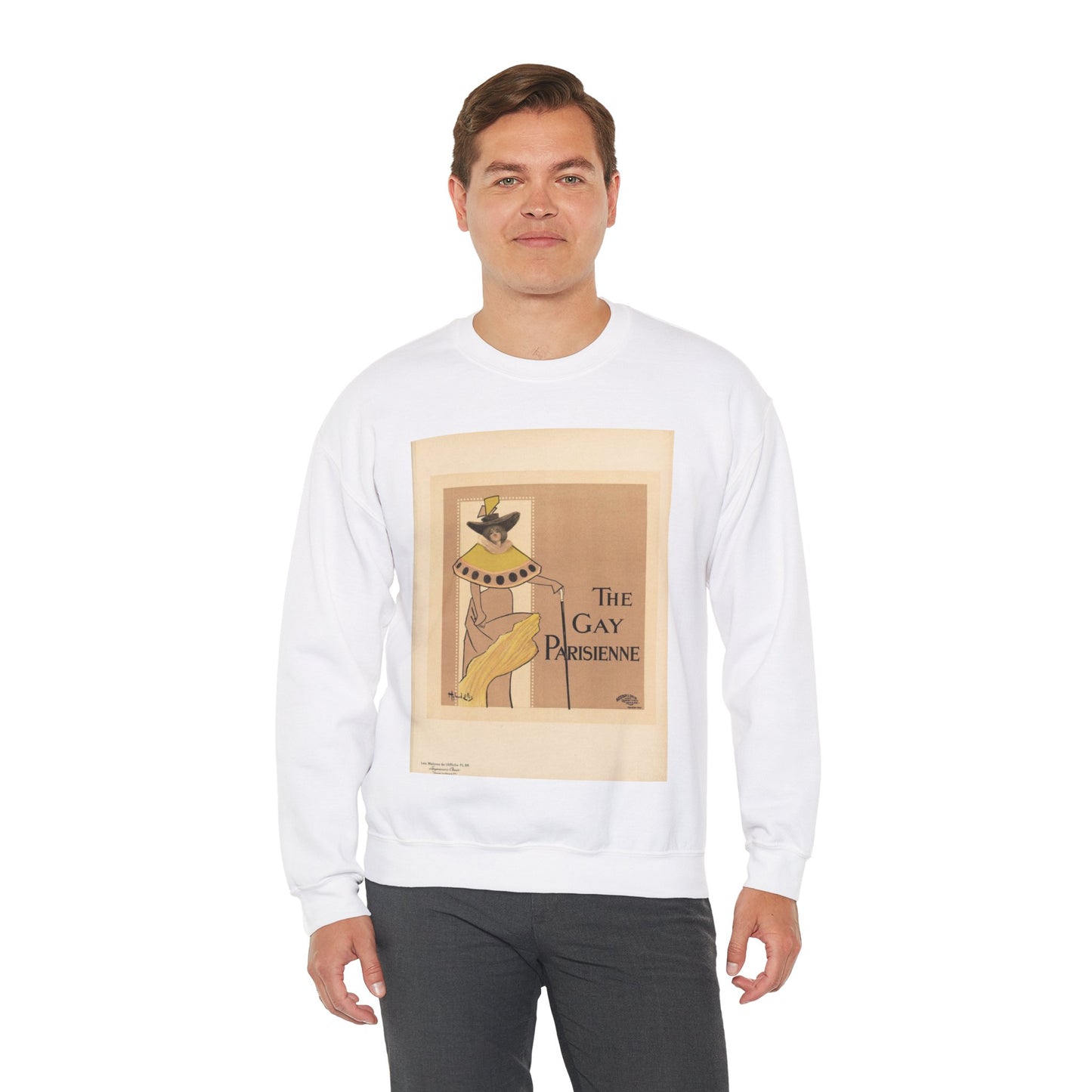 Maîtres de l'affiche V 2 - Pl 96 - Fred Hyland - Leigh Ellis White Heavy Blend Adult Crew Neck SweatShirt