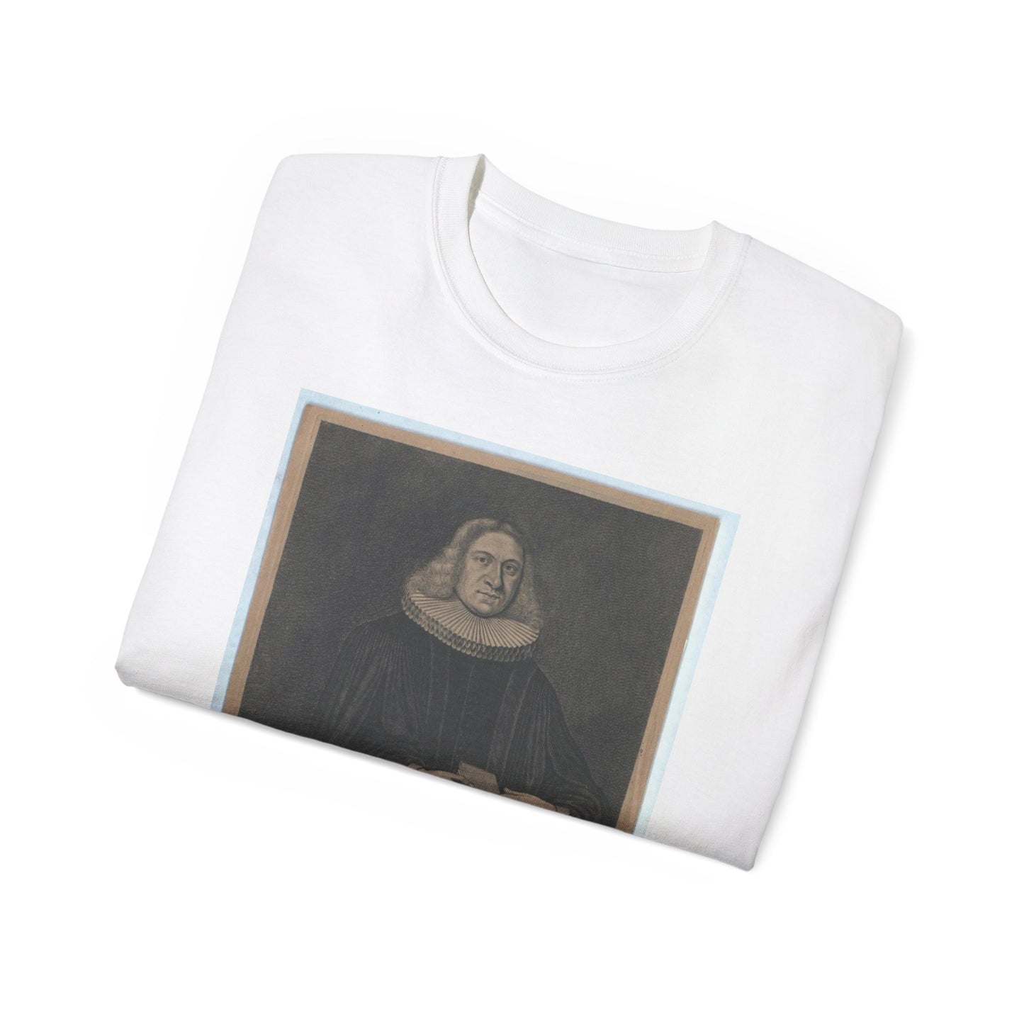 Günther, Johannes - Public domain portrait engraving White T-Shirt Gildan 2000 Cotton Unisex