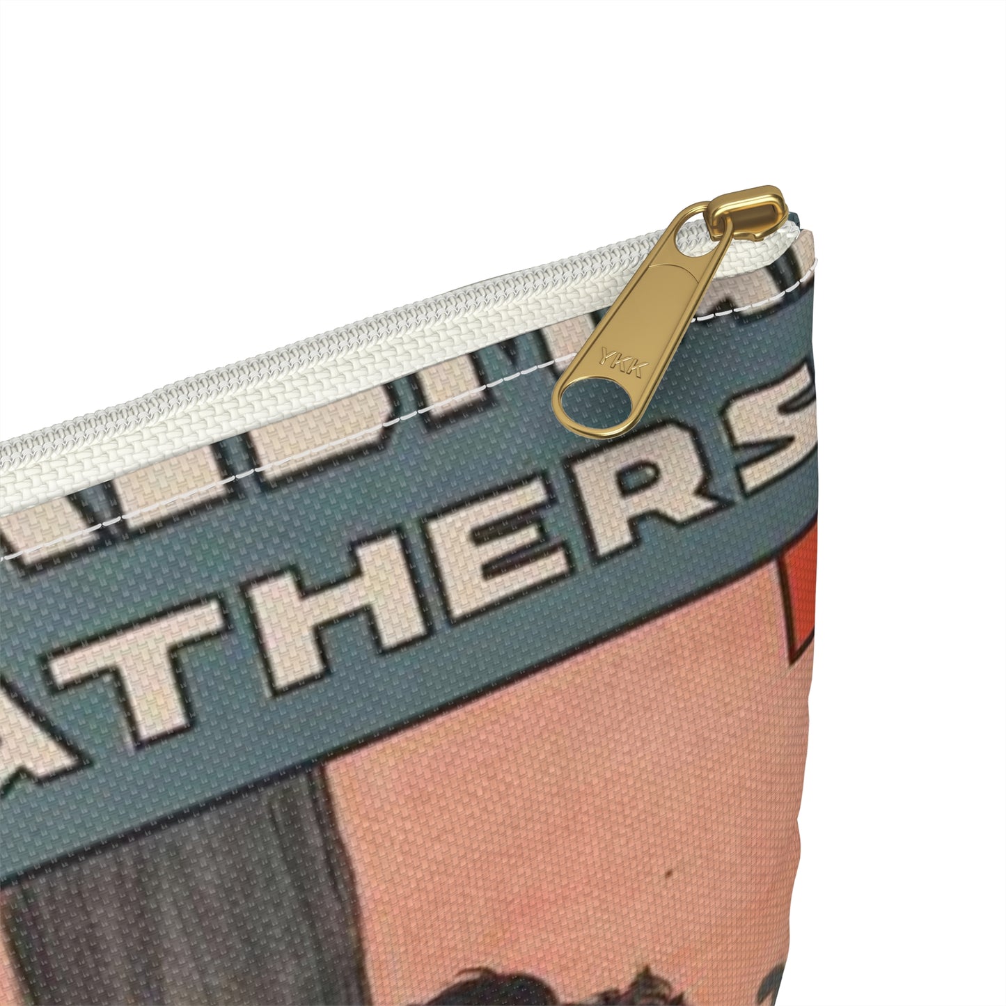 The way of the redman Blood of his fathers. Large Organizer Pouch with Black Zipper