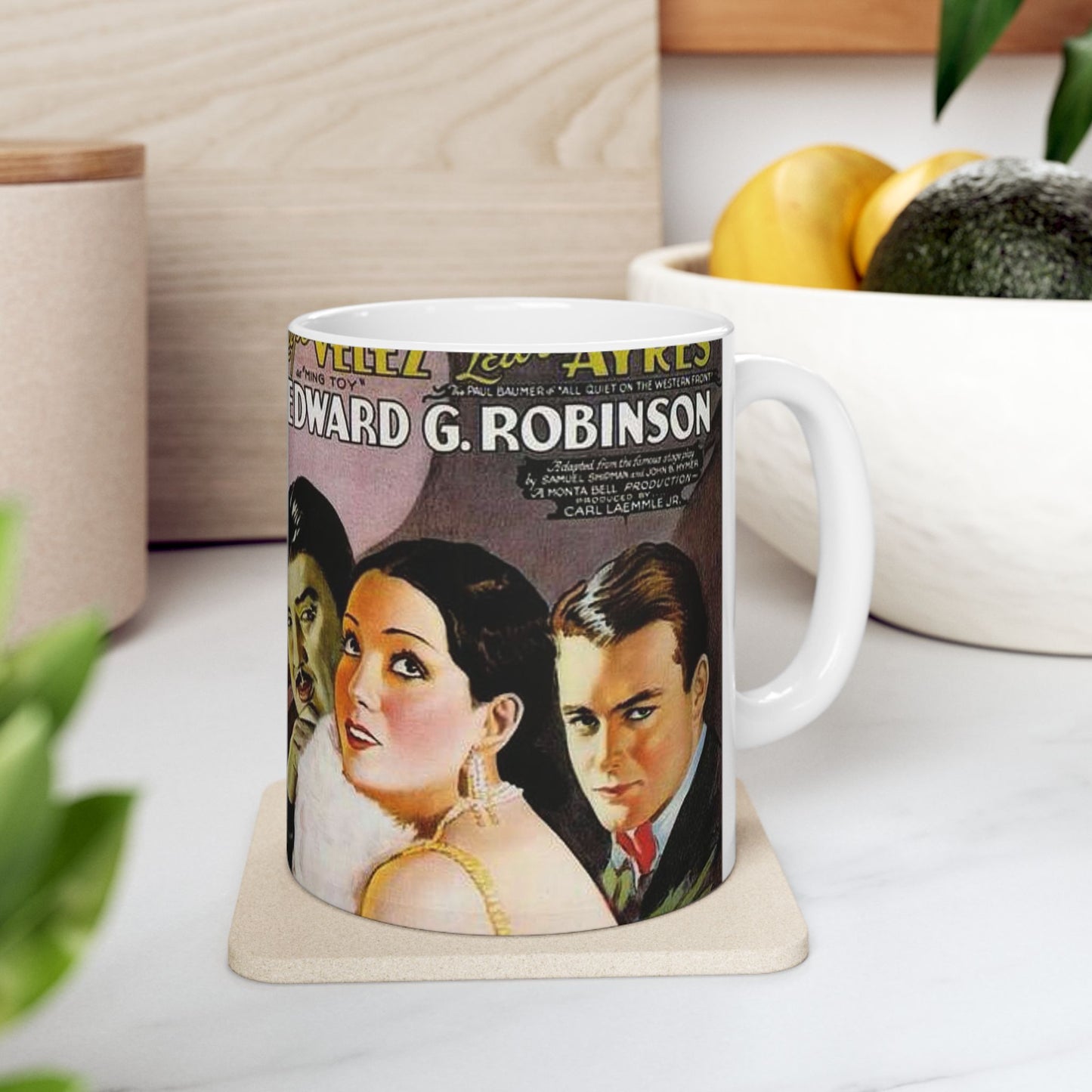 Poster - East is West - Vintage movie public domain poster Beautiful Novelty Ceramic Coffee Mug 11oz