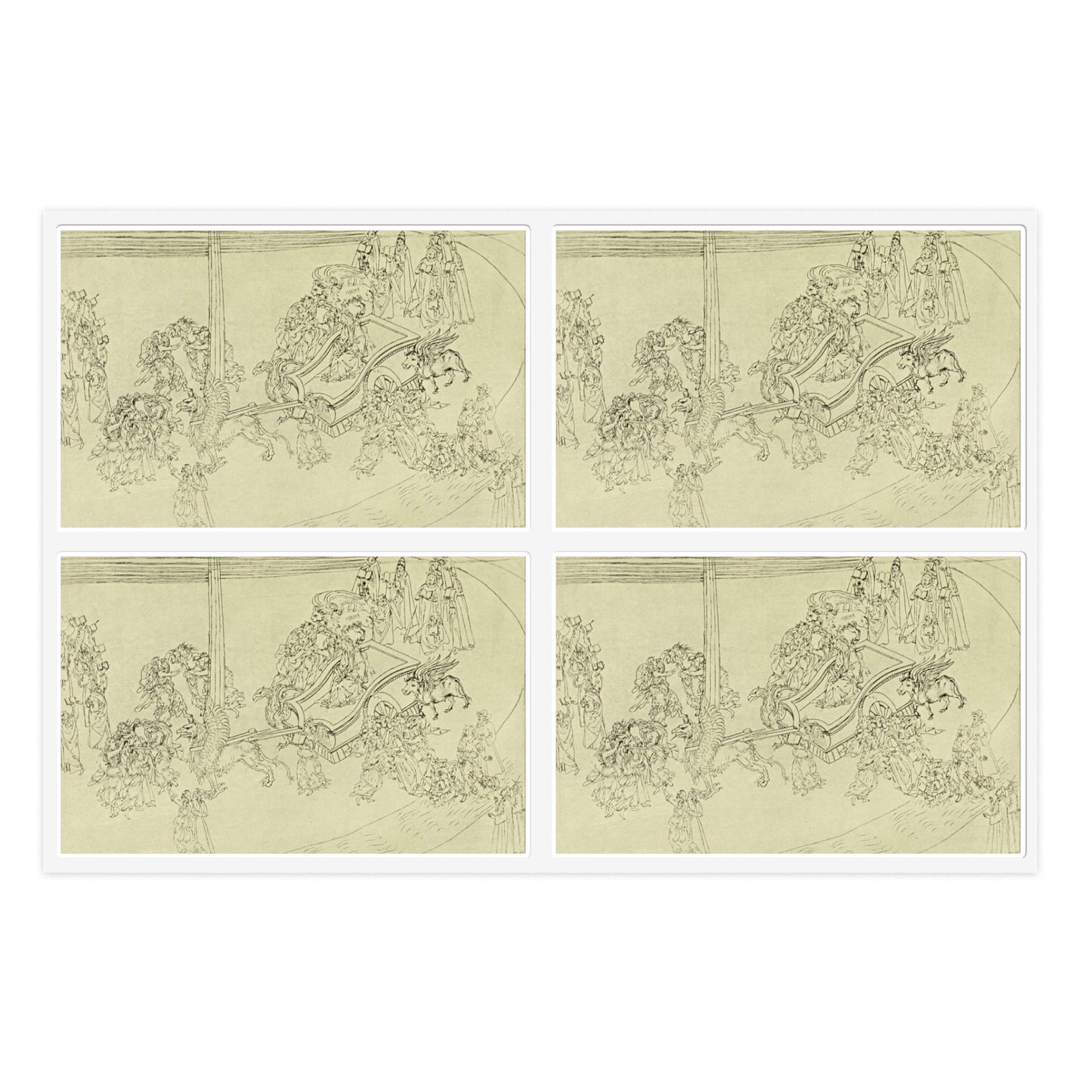 Aubrey Beardsley - The Savoy (1896) (14595714190) Laminated UV Protective Vinyl Stickers