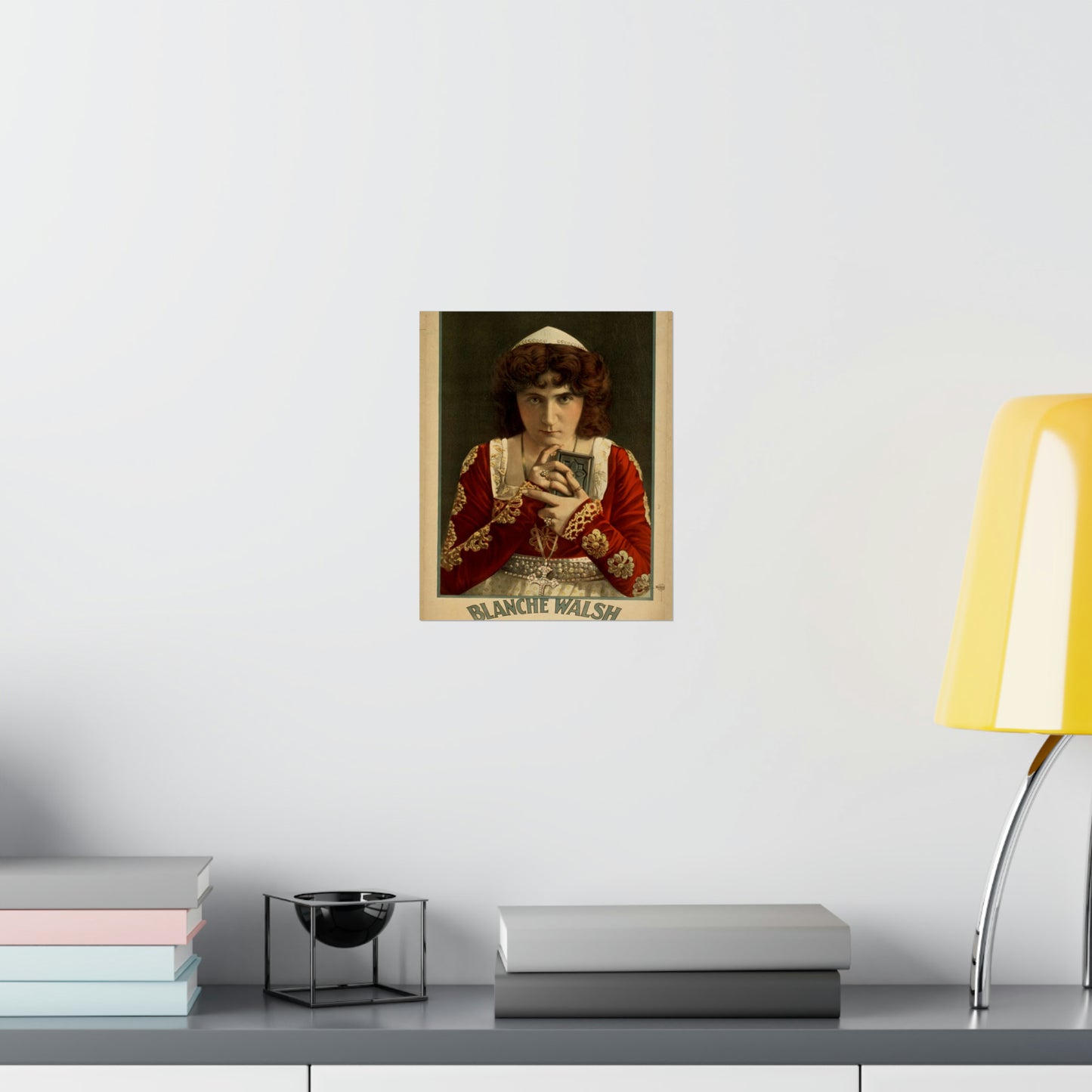 Blanche Walsh, American vaudeville and popular entertainment 1870 1920 High Quality Matte Wall Art Poster for Home, Office, Classroom