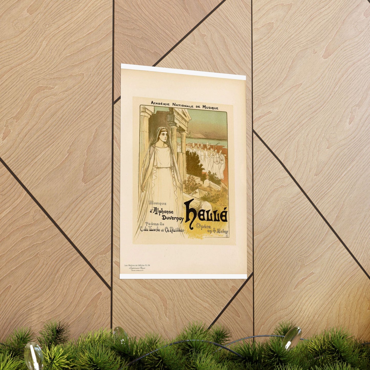 Maîtres de l'affiche V 1 - Pl 34 - Steinlen High Quality Matte Wall Art Poster for Home, Office, Classroom