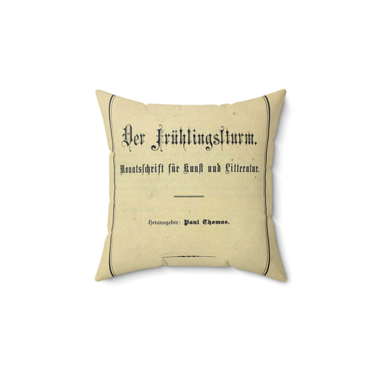 Fruhlingssturm 2 Decorative Accent Square Pillow