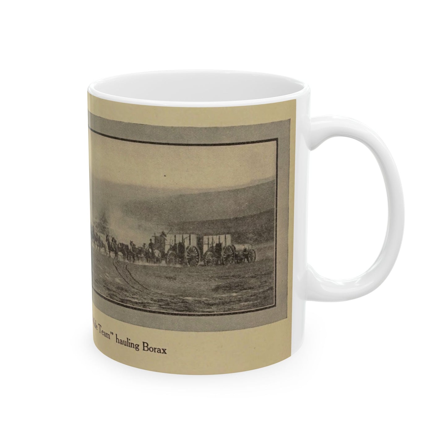 The 20-Mule-Team brigade : being a story in jingles of the good works and adventures of the famous "Twenty-Mule-Team" - Ceramic Mug, (11oz, 15oz)