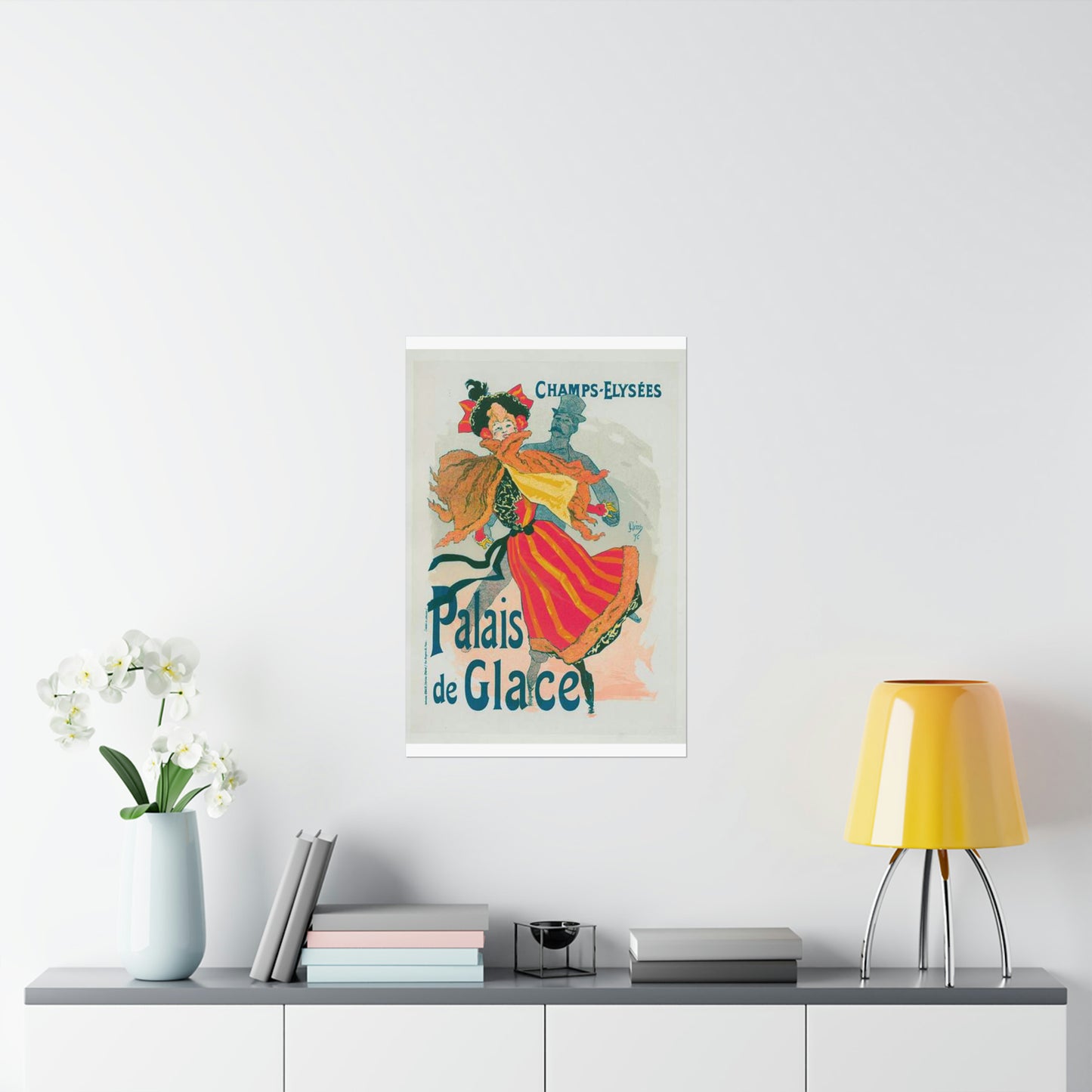 Nouvelle affiche pour le "Palais de Glace". High Quality Matte Wall Art Poster for Home, Office, Classroom