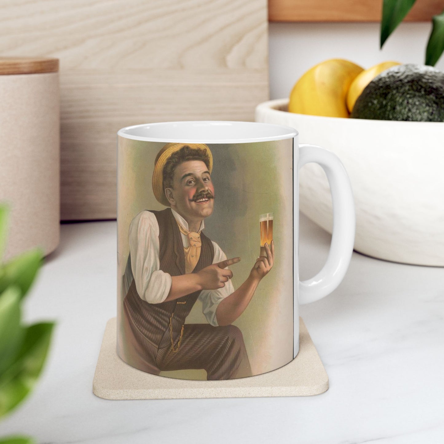 Poster - Can you beat it? - Public domain lithograph Beautiful Novelty Ceramic Coffee Mug 11oz