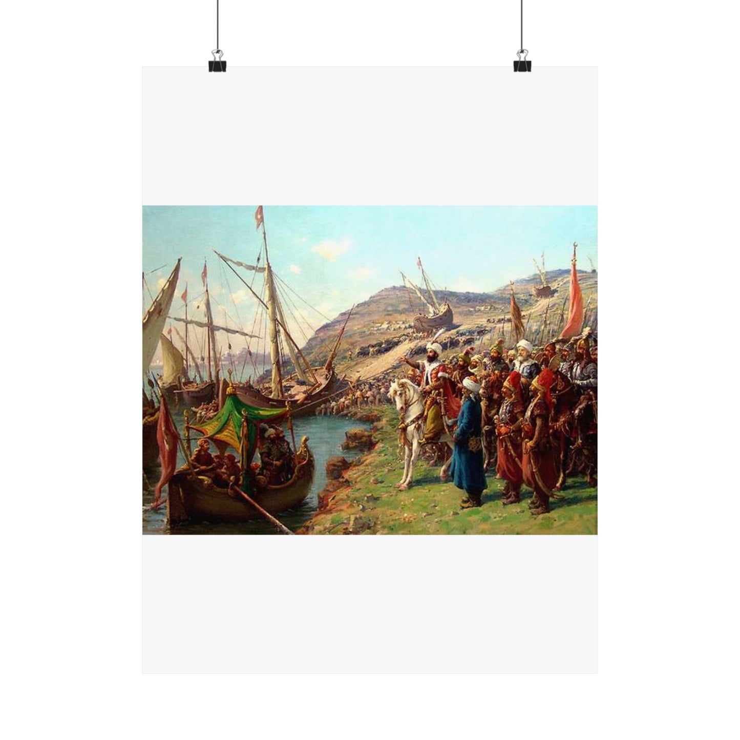 Kusatma Zonaro - Public domain scan / painting High Quality Matte Wall Art Poster for Home, Office, Classroom