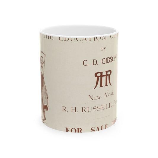 The education of Mr. Pipp by C. D. Gibson Beautiful Novelty Ceramic Coffee Mug 11oz