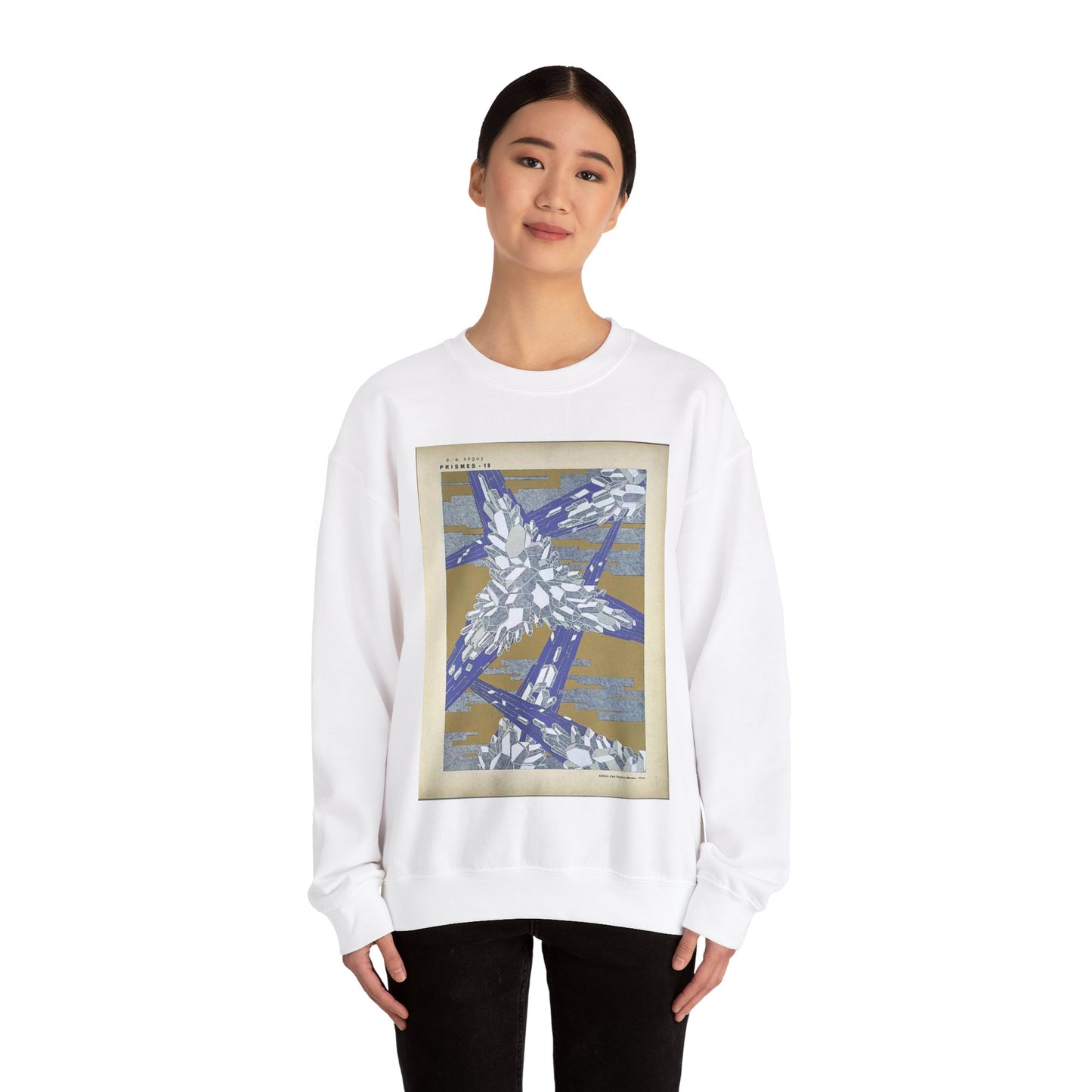 Prismes - EA Séguy - 1933 - page 21 White Heavy Blend Adult Crew Neck SweatShirt