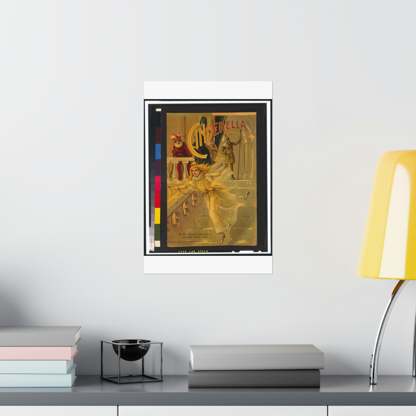 Cinderella / /W.B. Conkey Company, Chicago-New York. High Quality Matte Wall Art Poster for Home, Office, Classroom