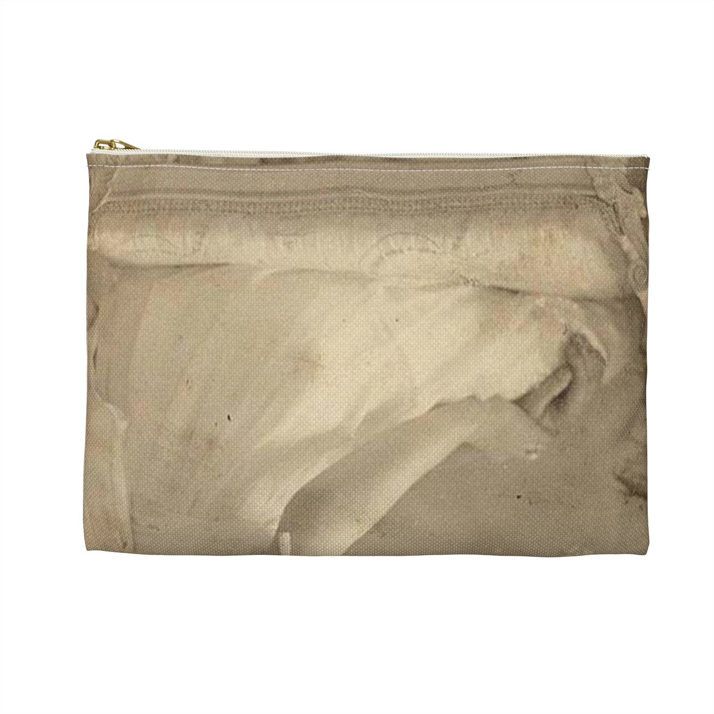 Tatyana Nikolaevna 1914 - Public domain portrait print Large Organizer Pouch with Black Zipper