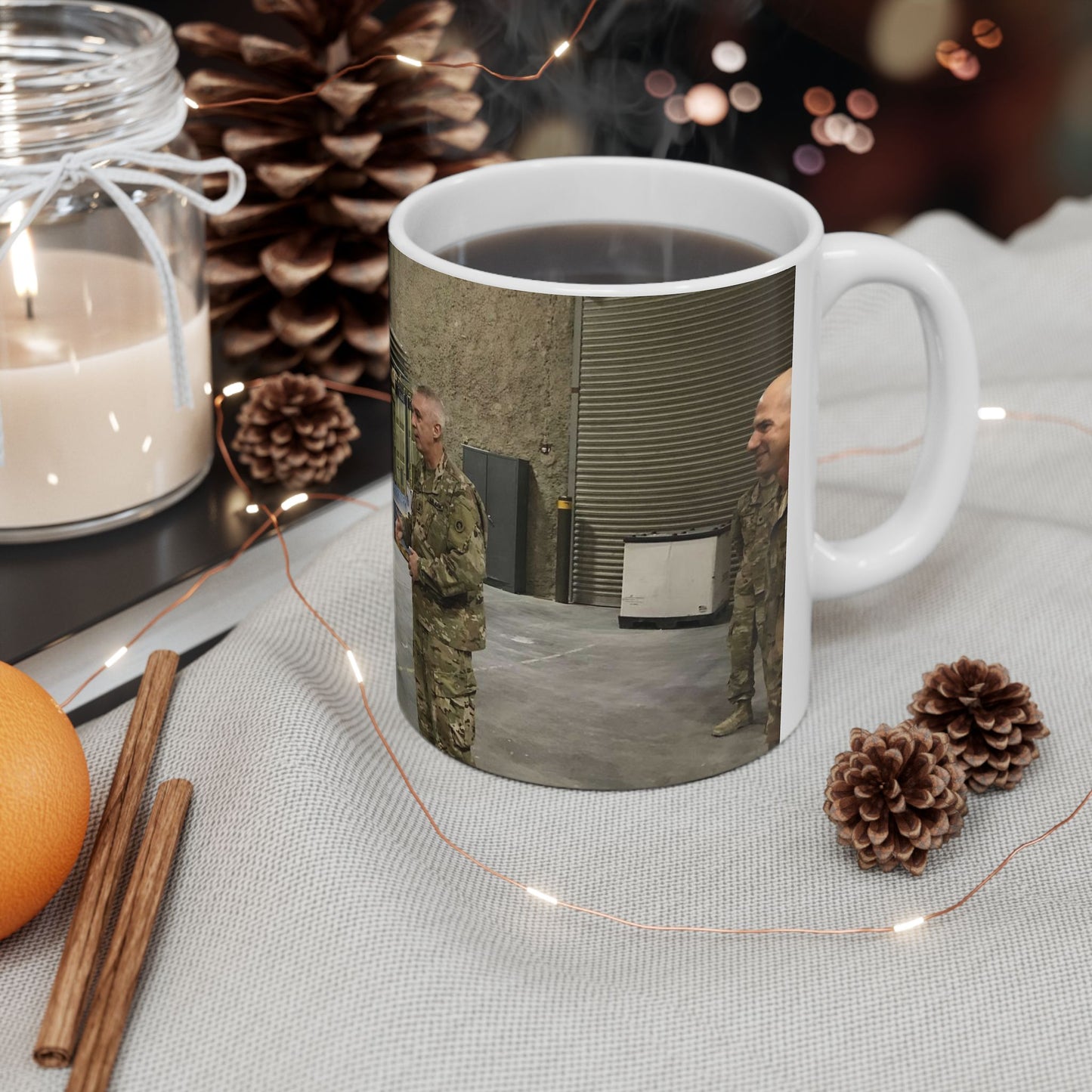 Maj. Gen. John P. Sullivan, commanding general of the Beautiful Novelty Ceramic Coffee Mug 11oz