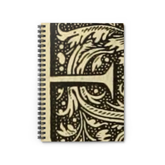 Aubrey Beardsley - The Savoy (1896) (14595757999) Spiral Bound Ruled Notebook with Printed Cover