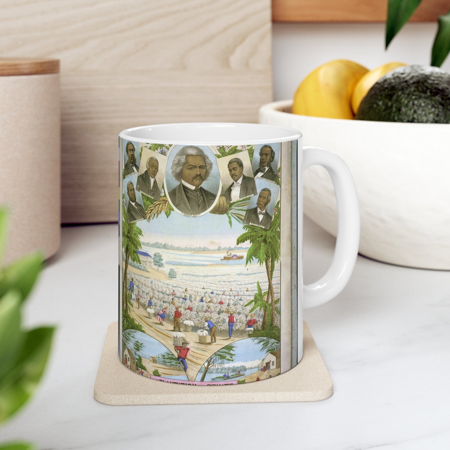 From the plantation to the Senate Beautiful Novelty Ceramic Coffee Mug 11oz