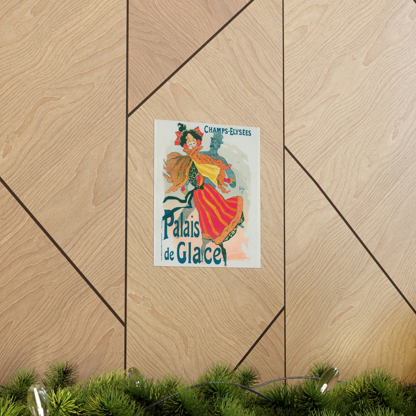 Nouvelle affiche pour le "Palais de Glace". High Quality Matte Wall Art Poster for Home, Office, Classroom