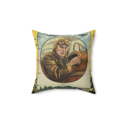 William Fox presents Lt. Ormer Locklear in The skywalker Decorative Accent Square Pillow