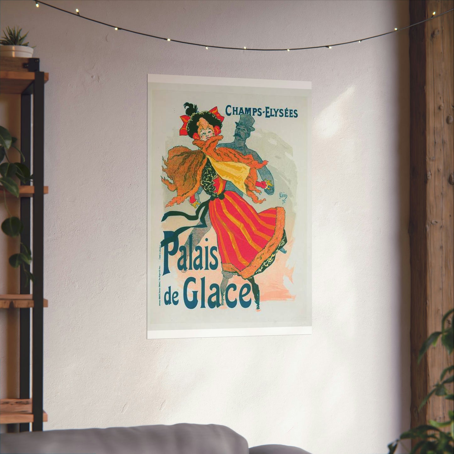 Nouvelle affiche pour le "Palais de Glace". High Quality Matte Wall Art Poster for Home, Office, Classroom