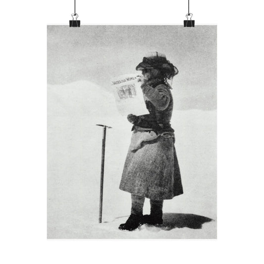 Vintage Adventure Matte Vertical Poster | Outdoor Exploration Decor