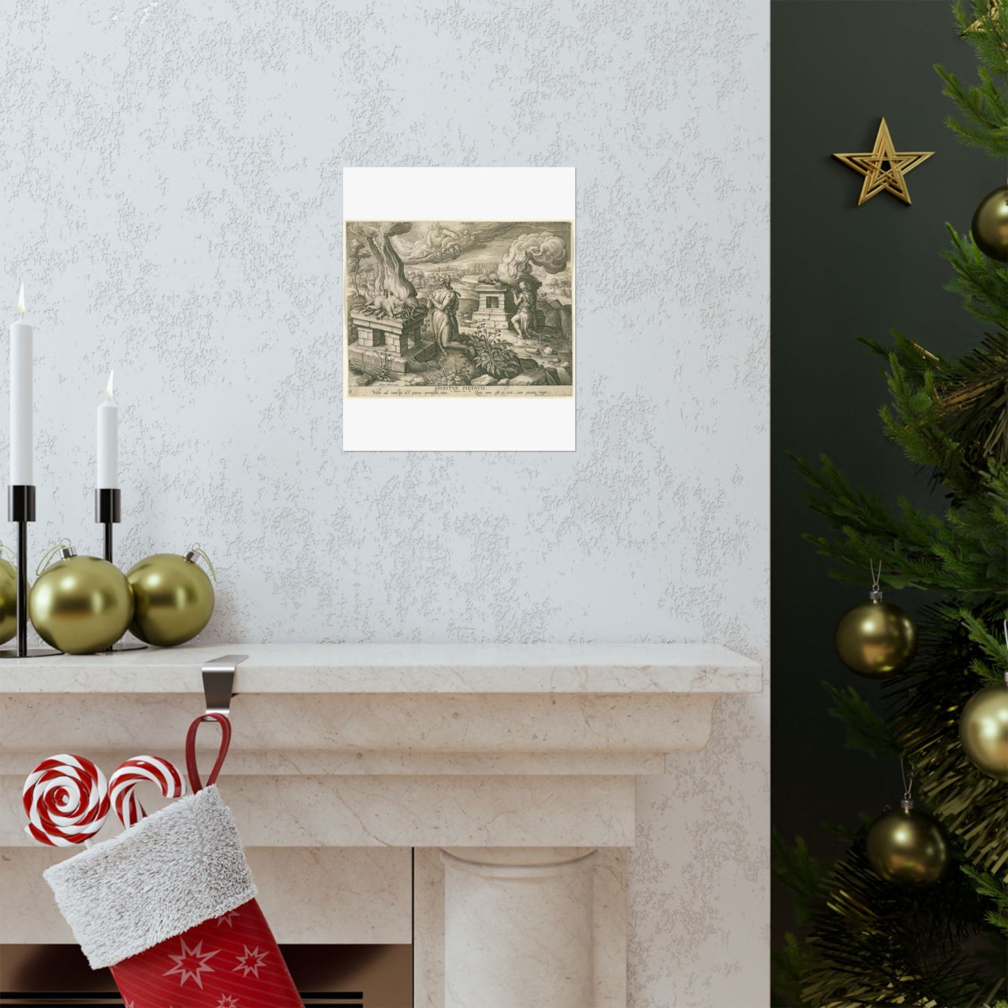 Offer van Abel: de gave van godsdienstigheid High Quality Matte Wall Art Poster for Home, Office, Classroom