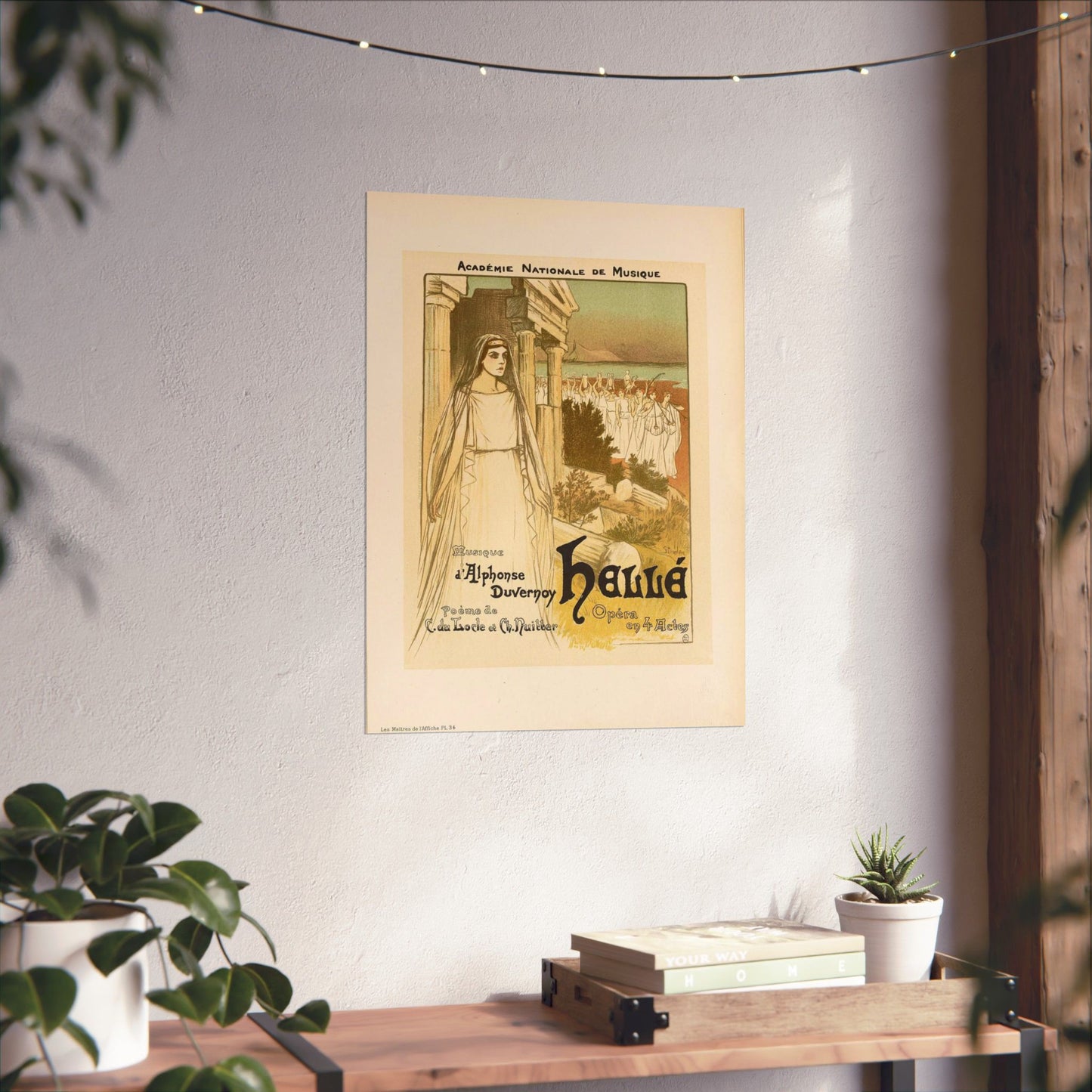 Maîtres de l'affiche V 1 - Pl 34 - Steinlen High Quality Matte Wall Art Poster for Home, Office, Classroom