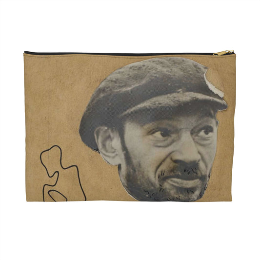 Władysław Strzemiński, "Śladem istnienia" z cyklu "Moim przyjaciołom Żydom" 01 Large Organizer Pouch with Black Zipper
