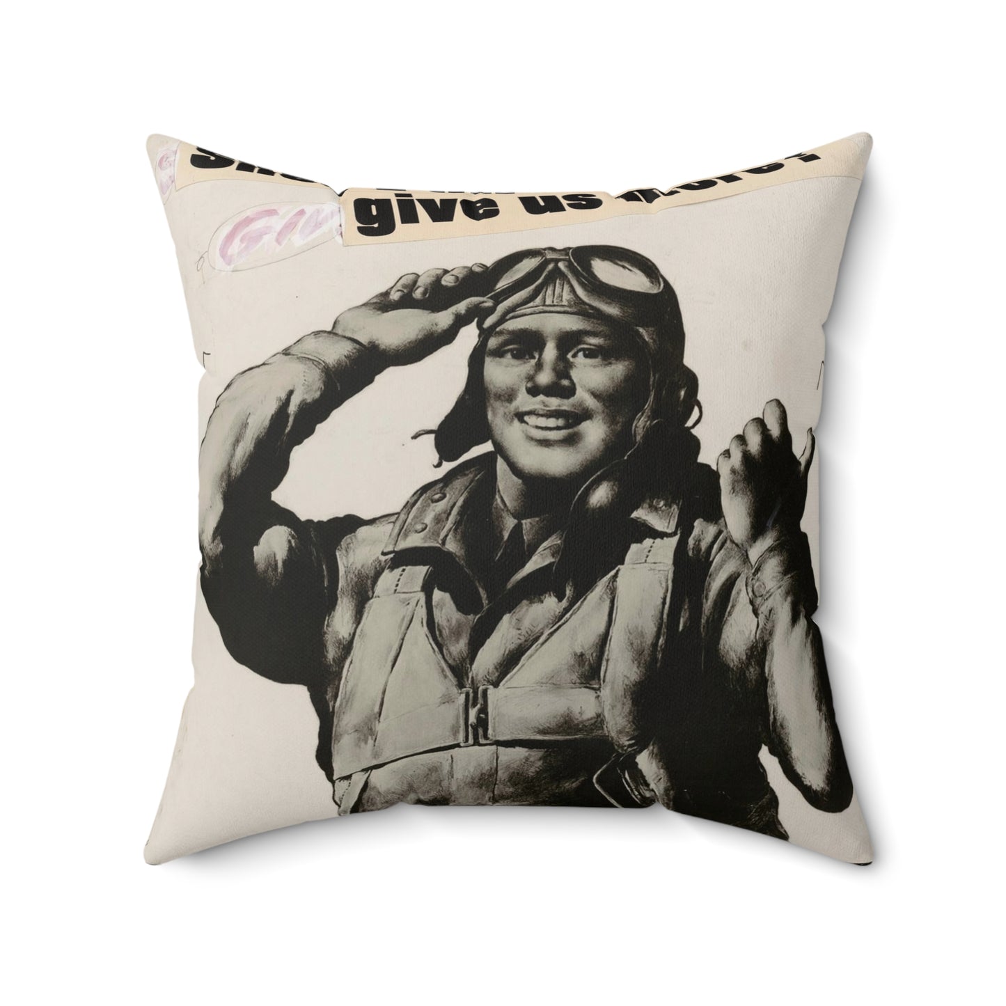 She's a swell plane - give us more!  MORE PRODUCTION [Riggs] Decorative Accent Square Pillow