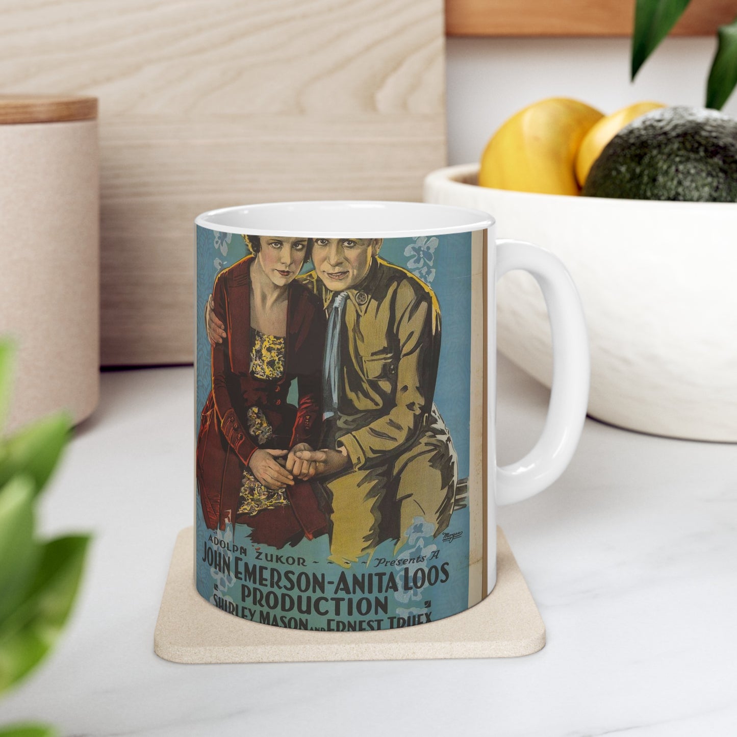 Adolph Zukor presents a John Emerson - Anita Loos production, Shirley Mason and Ernest Truex in Good-bye Bill by John Emerson and Anita Loos Beautiful Novelty Ceramic Coffee Mug 11oz