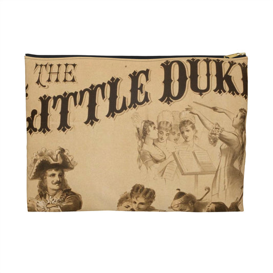 The little duke, American vaudeville and popular entertainment 1870 1920 Large Organizer Pouch with Black Zipper