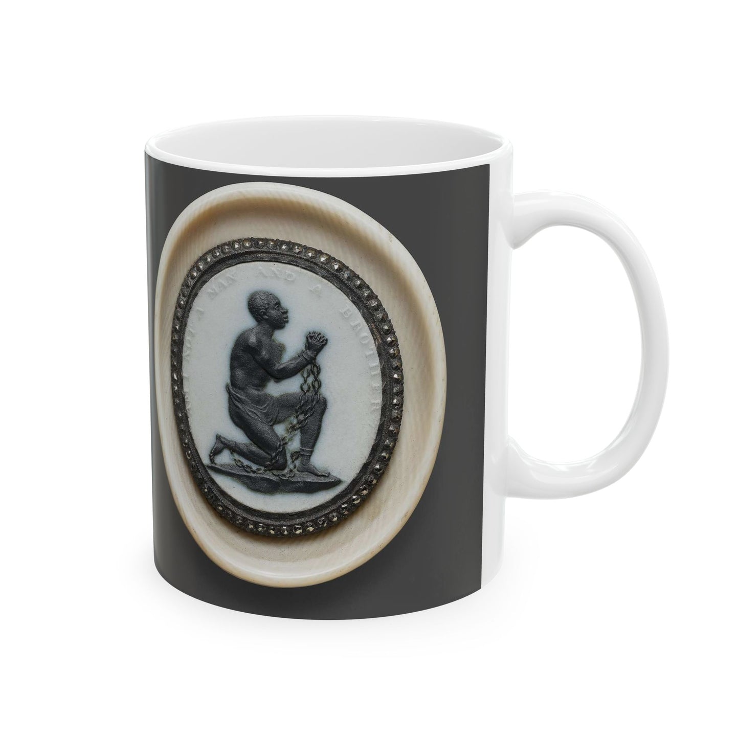 Anti-Slavery Medallion, Wedgwood porcelain manufactory, England Beautiful Novelty Ceramic Coffee Mug 11oz