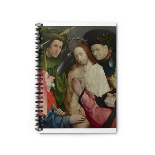 Hieronymus Bosch - Christ Mocked (The Crowning with Thorns) - Google Art Project Spiral Bound Ruled Notebook with Printed Cover