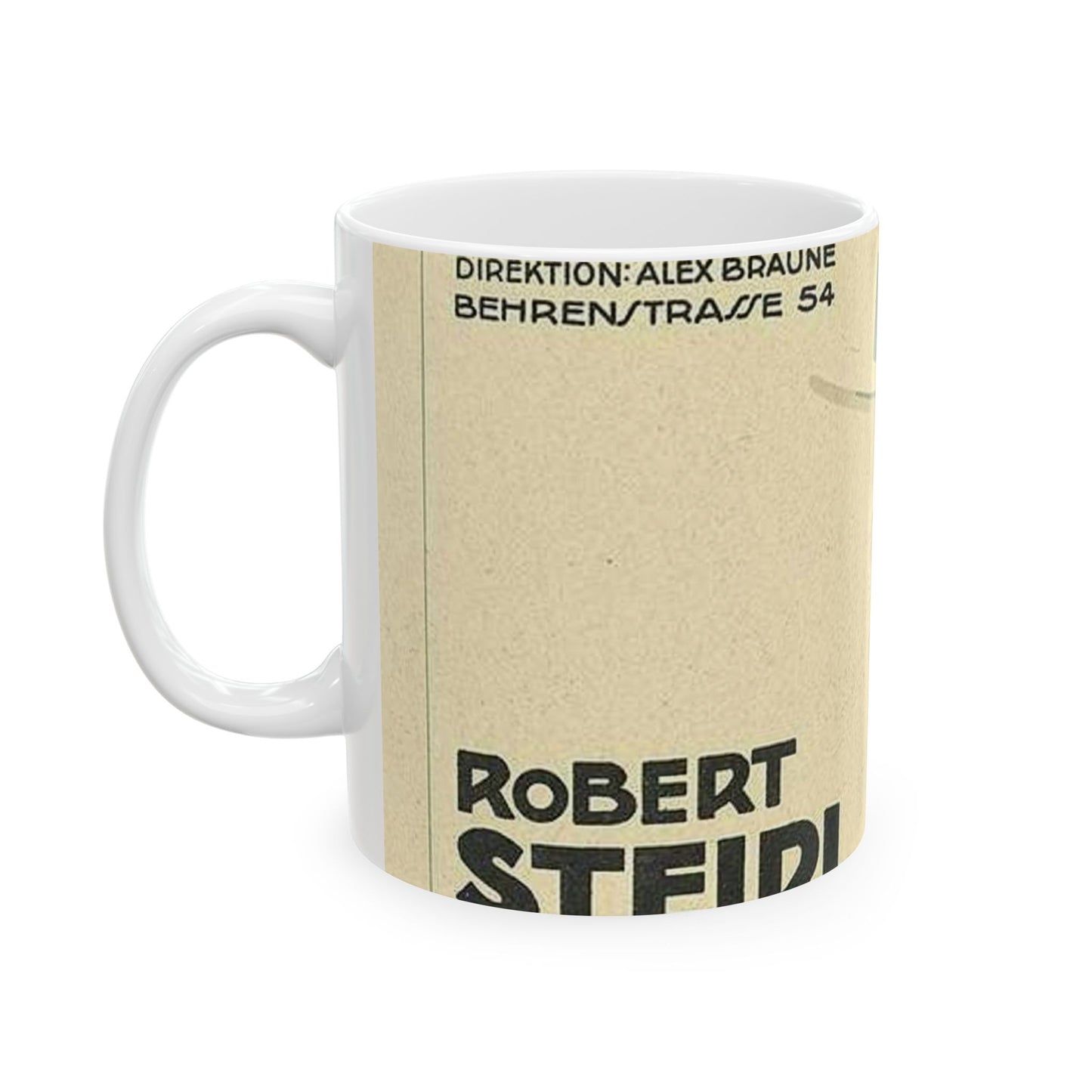Robert Steidl im Metropol-Kabarett - Jo Steiner Beautiful Novelty Ceramic Coffee Mug 11oz