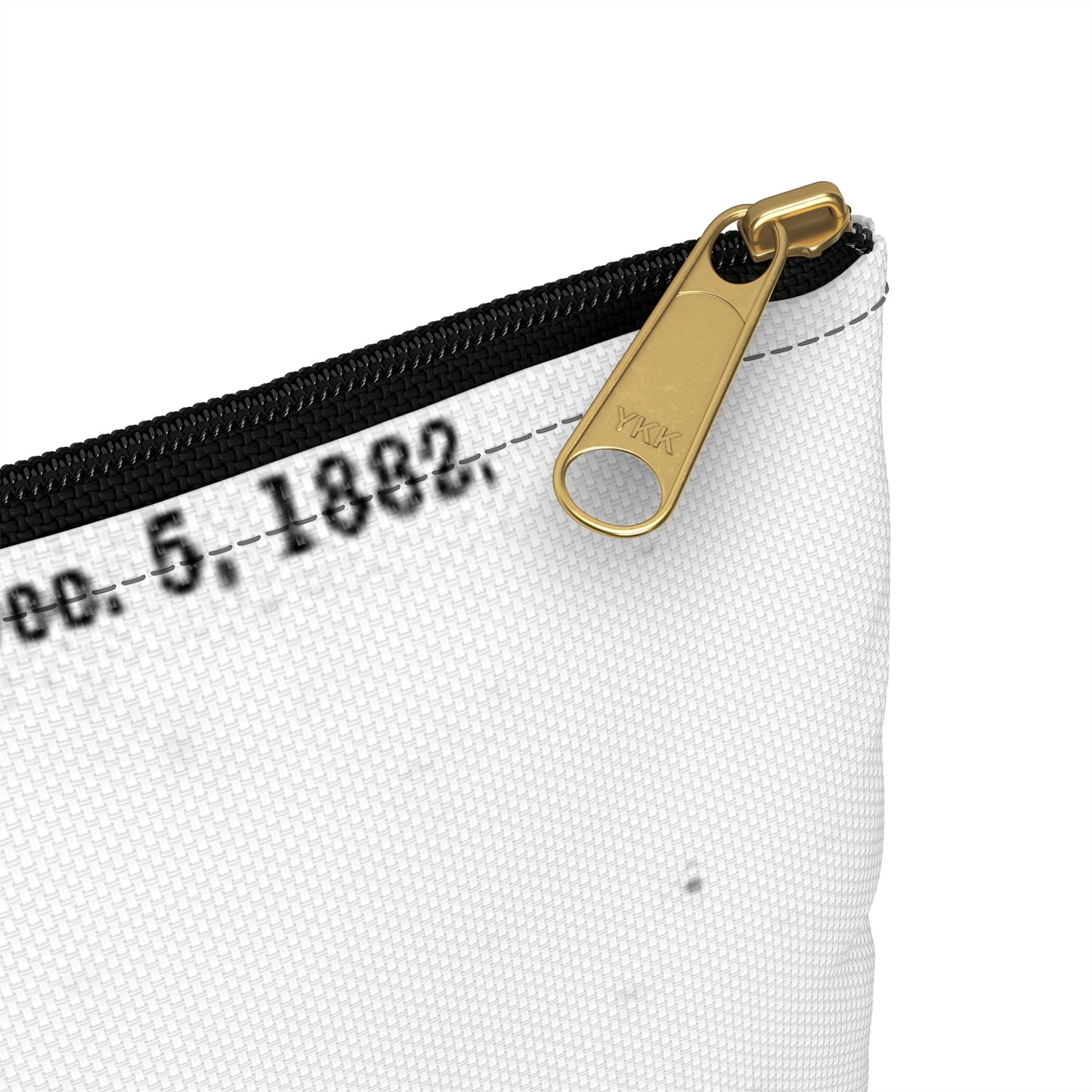 Patent Drawing of Engine - Lucy-USpatent268503 1882 Public domain  image Large Organizer Pouch with Black Zipper