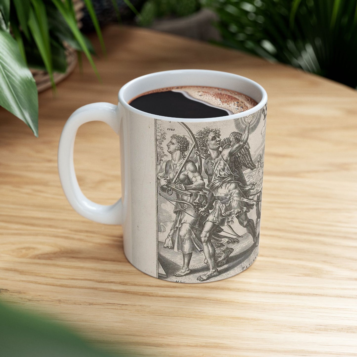 Dirck Volckertsz Coornhert - Triomf van de lijdzaamheid (Patientia) Beautiful Novelty Ceramic Coffee Mug 11oz