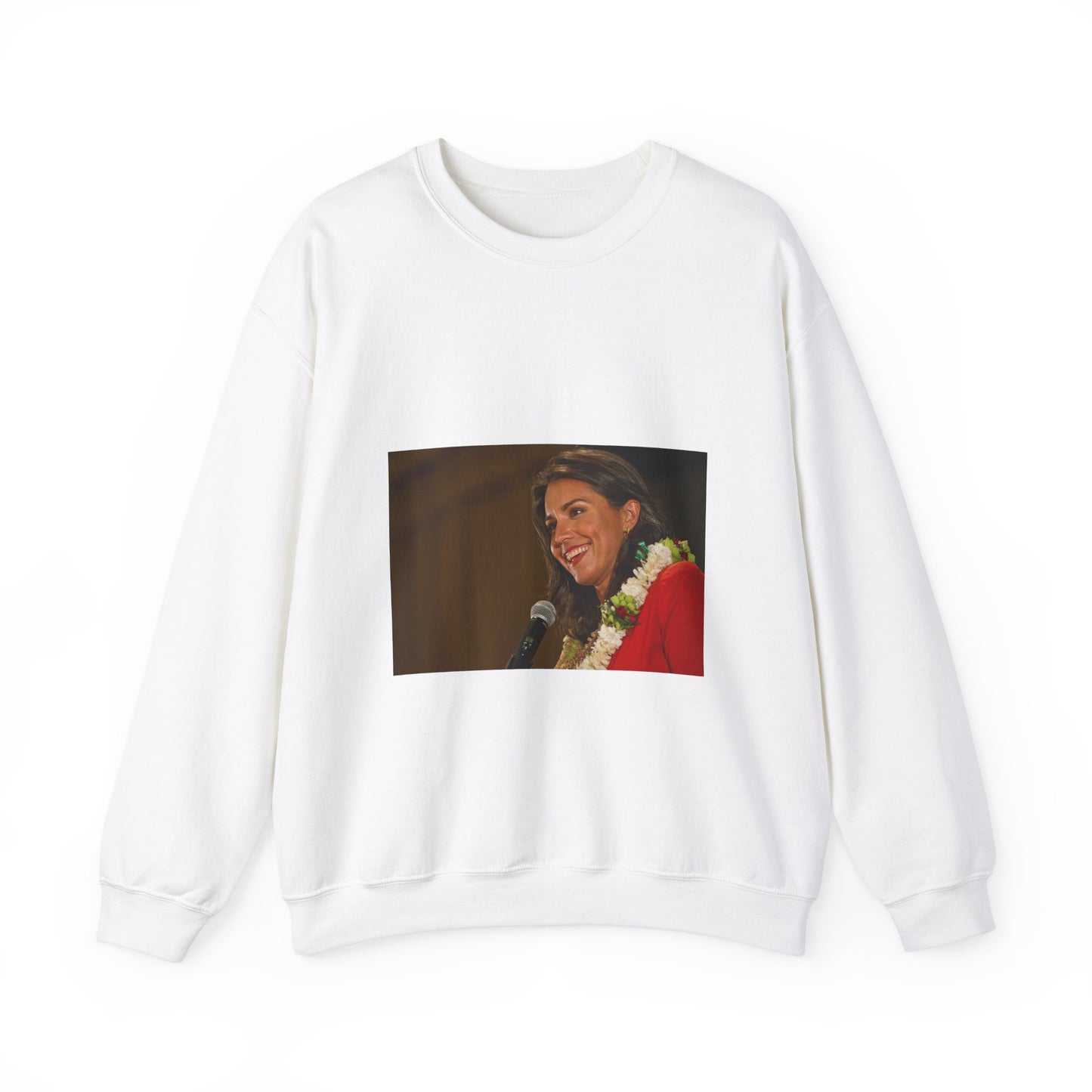 United States Representative for Hawaii's second White Heavy Blend Adult Crew Neck SweatShirt