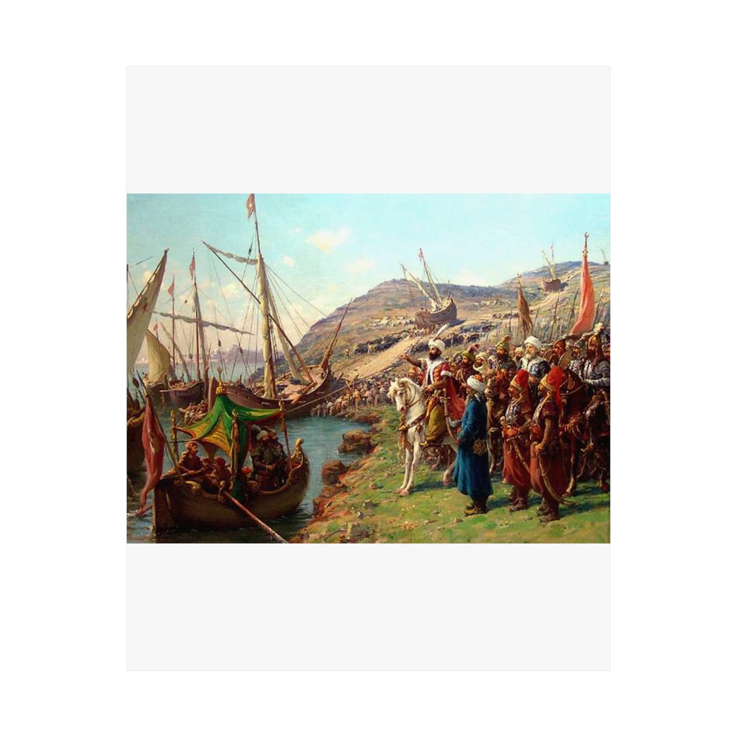 Kusatma Zonaro - Public domain scan / painting High Quality Matte Wall Art Poster for Home, Office, Classroom