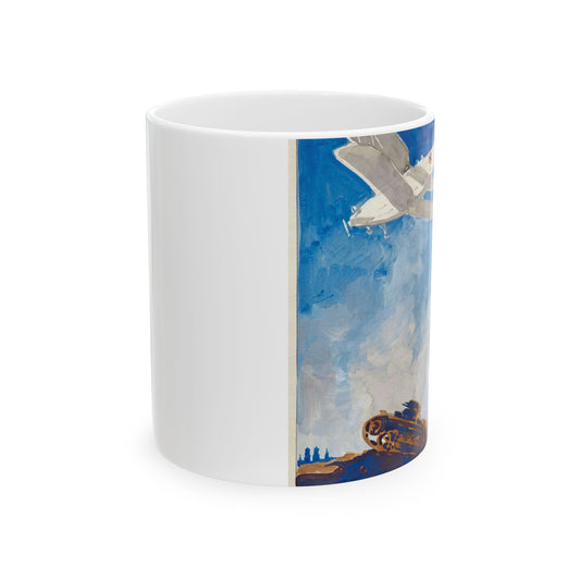 AlbertReich(1881–1942) – Plakat Grossflugtag München 25. August 1935 Beautiful Novelty Ceramic Coffee Mug 11oz