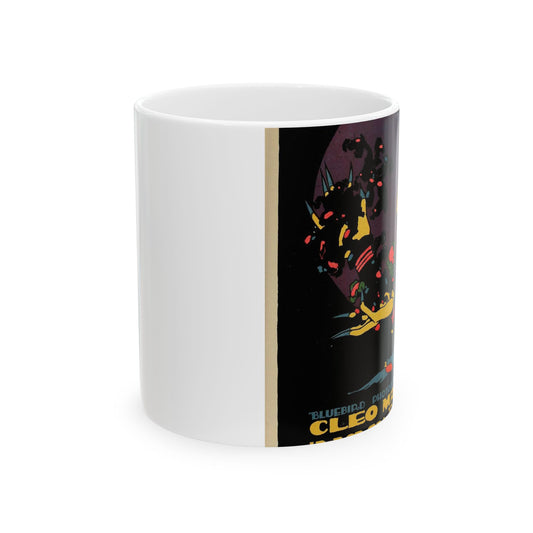 Black Orchids - Vintage movie public domain poster Beautiful Novelty Ceramic Coffee Mug 11oz