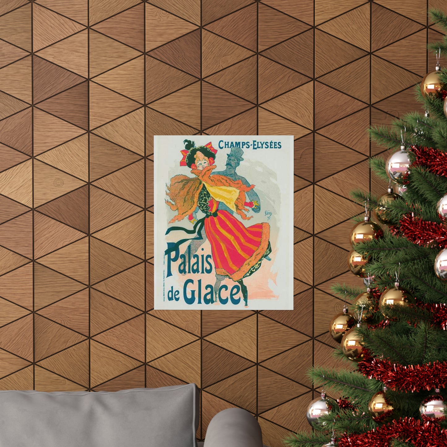 Nouvelle affiche pour le "Palais de Glace". High Quality Matte Wall Art Poster for Home, Office, Classroom