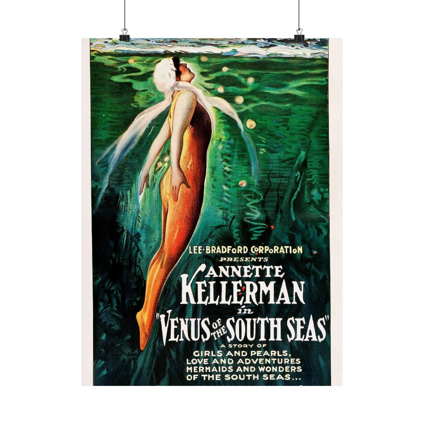 Venus of the South Seas poster - Drawing. Public domain image. High Quality Matte Wall Art Poster for Home, Office, Classroom