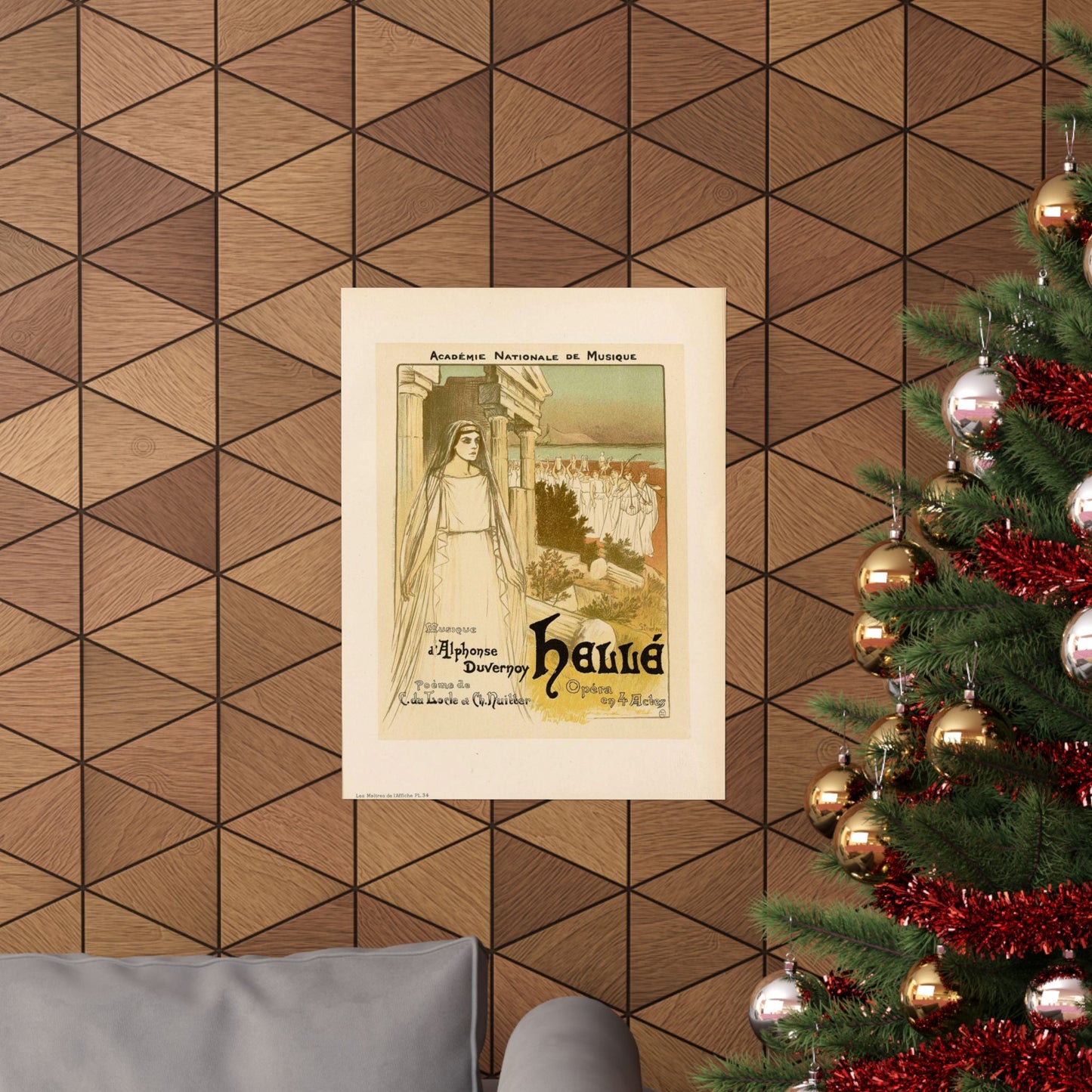 Maîtres de l'affiche V 1 - Pl 34 - Steinlen High Quality Matte Wall Art Poster for Home, Office, Classroom