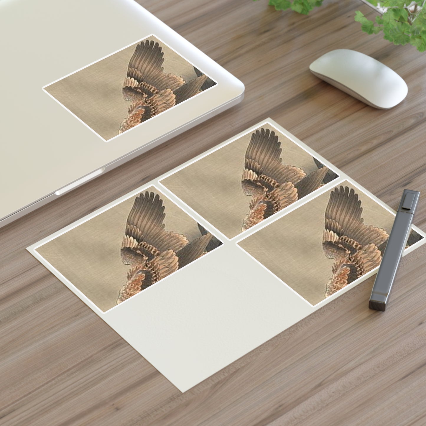 Koson - swooping-eagle, Ohara Koson Laminated UV Protective Vinyl Stickers