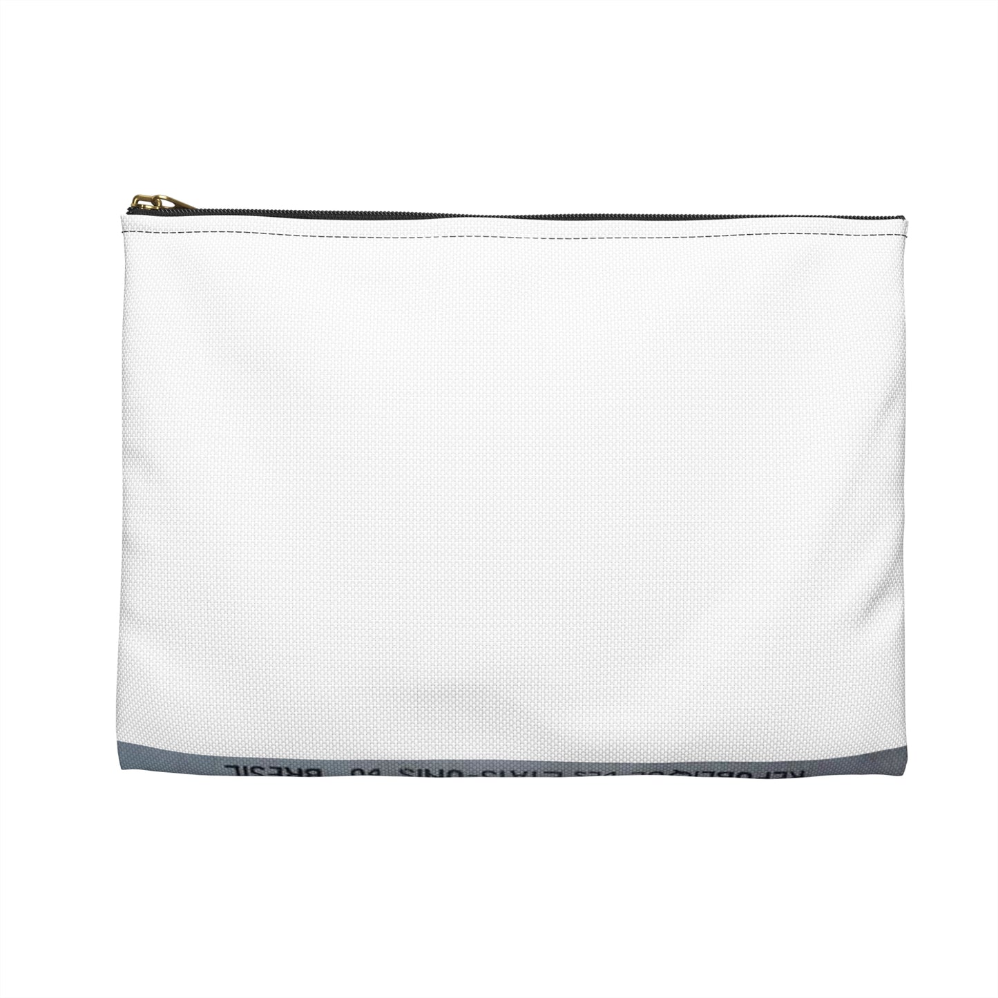 EliseuVisconti-D857-Bilhete postal para o exterior – A Evolução Histórica do Brasil – Projeto para bilhete postal integrante da coleção vencedora do Concurso dos Correios de 1904 Large Organizer Pouch with Black Zipper