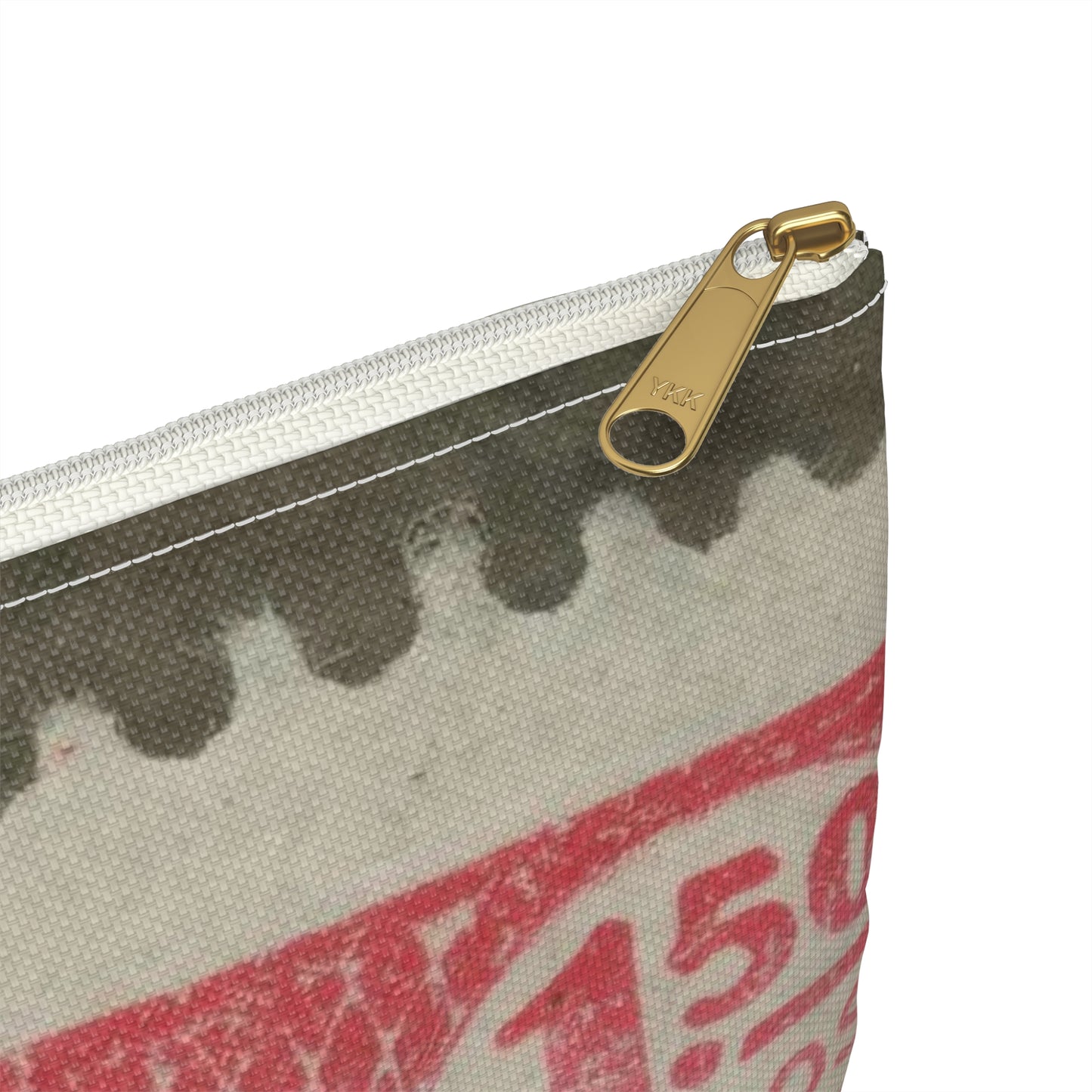 Frimärke ur Gösta Bodmans filatelistiska motivsamling, påbörjad 1950.Frimärke från Paraguay, 1935. Motiv av karta över Paraguay, Grand Chaco. Large Organizer Pouch with Black Zipper