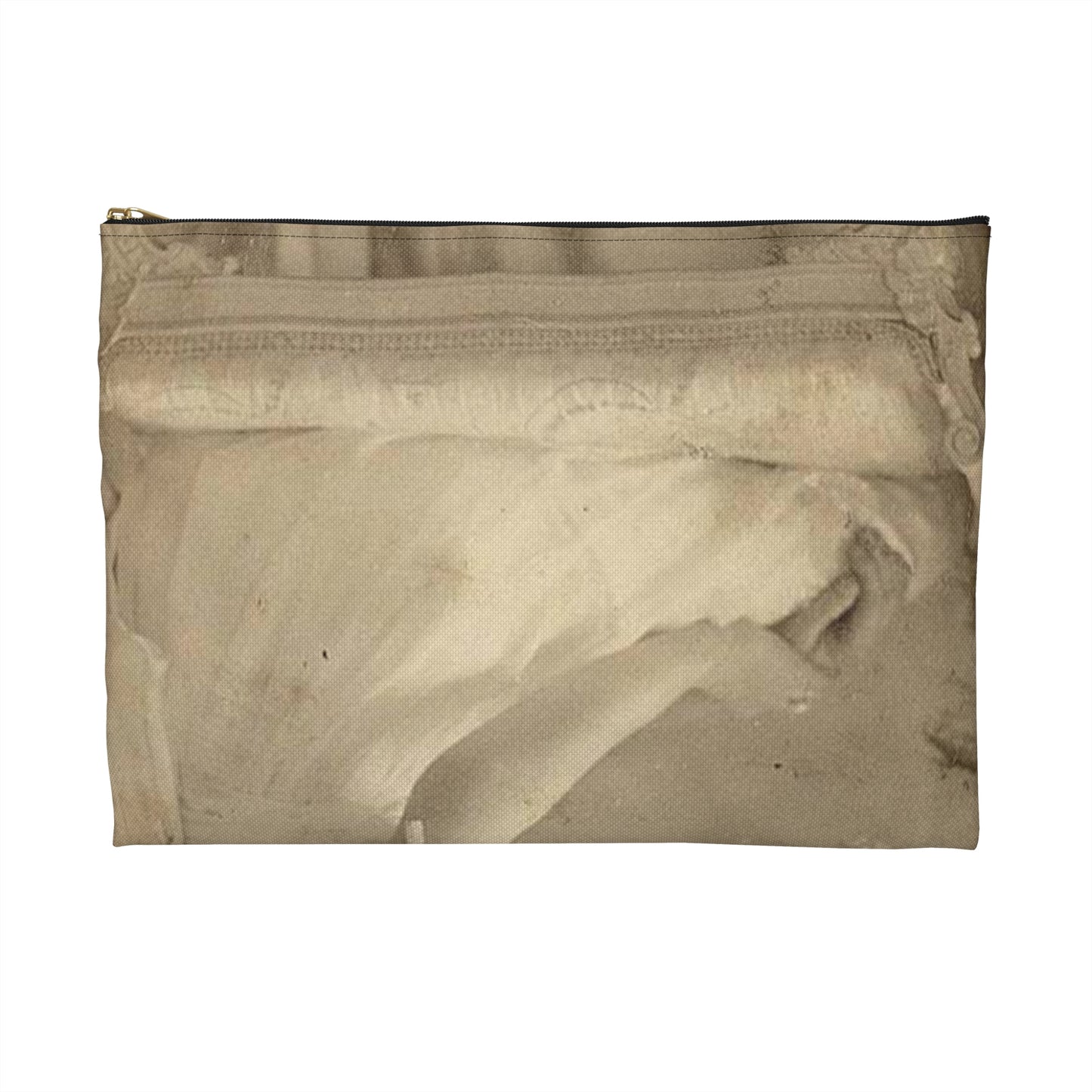 Tatyana Nikolaevna 1914 - Public domain portrait print Large Organizer Pouch with Black Zipper