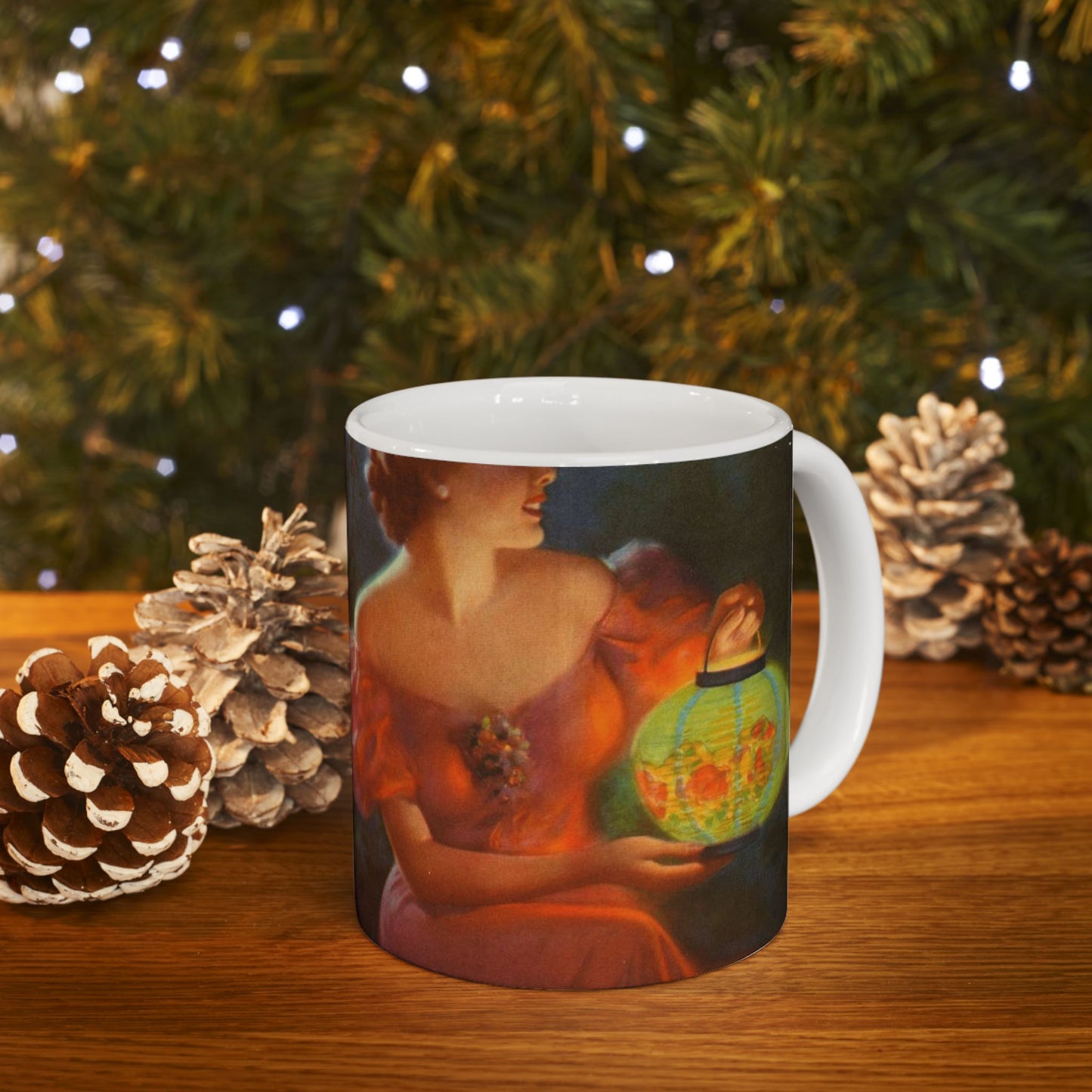 Lantern Glow by Edward Mason Eggleston Beautiful Novelty Ceramic Coffee Mug 11oz