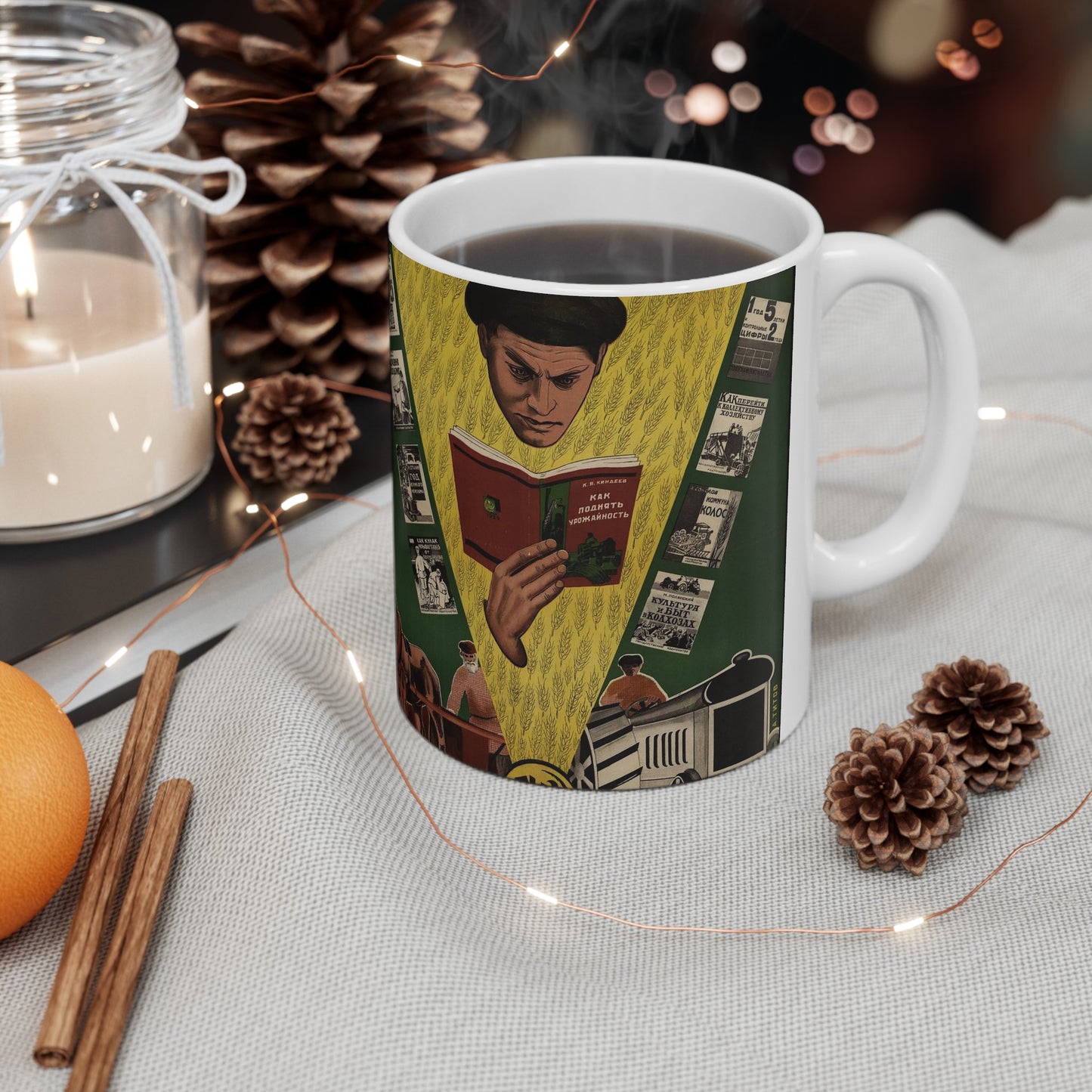 Борьба за урожай. Новые книги к весеннему севу Beautiful Novelty Ceramic Coffee Mug 11oz