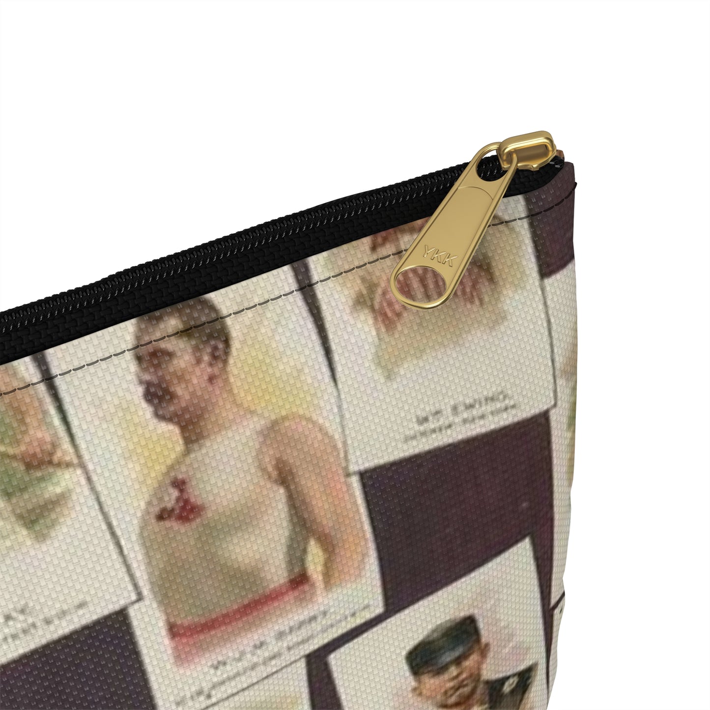 Allen & Ginter. Richmond, Virginia Richmond straight cut no. 1 cigarettes Virginia brights. The worlds champions second series Large Organizer Pouch with Black Zipper